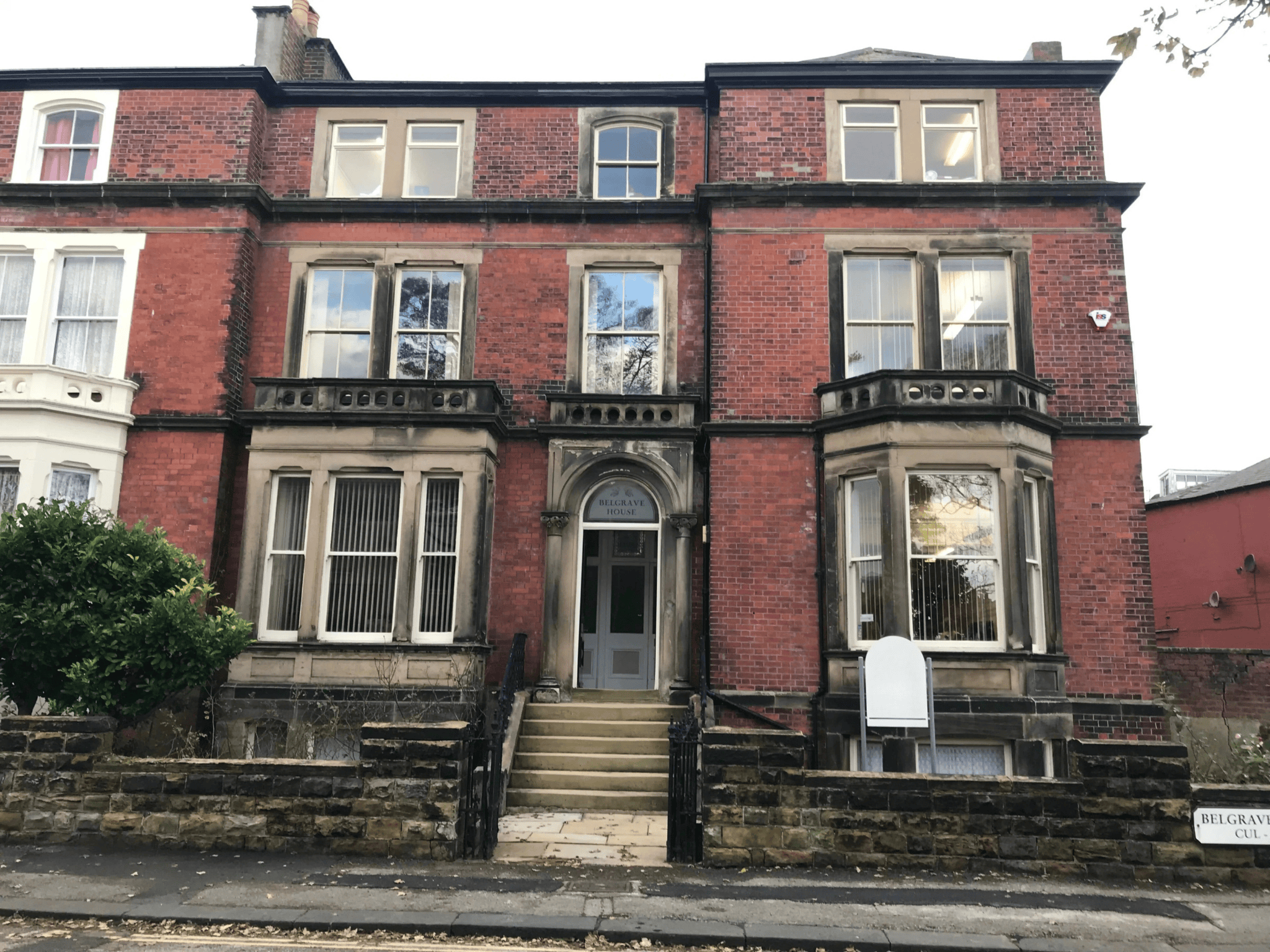 Belgrave House — front exterior view