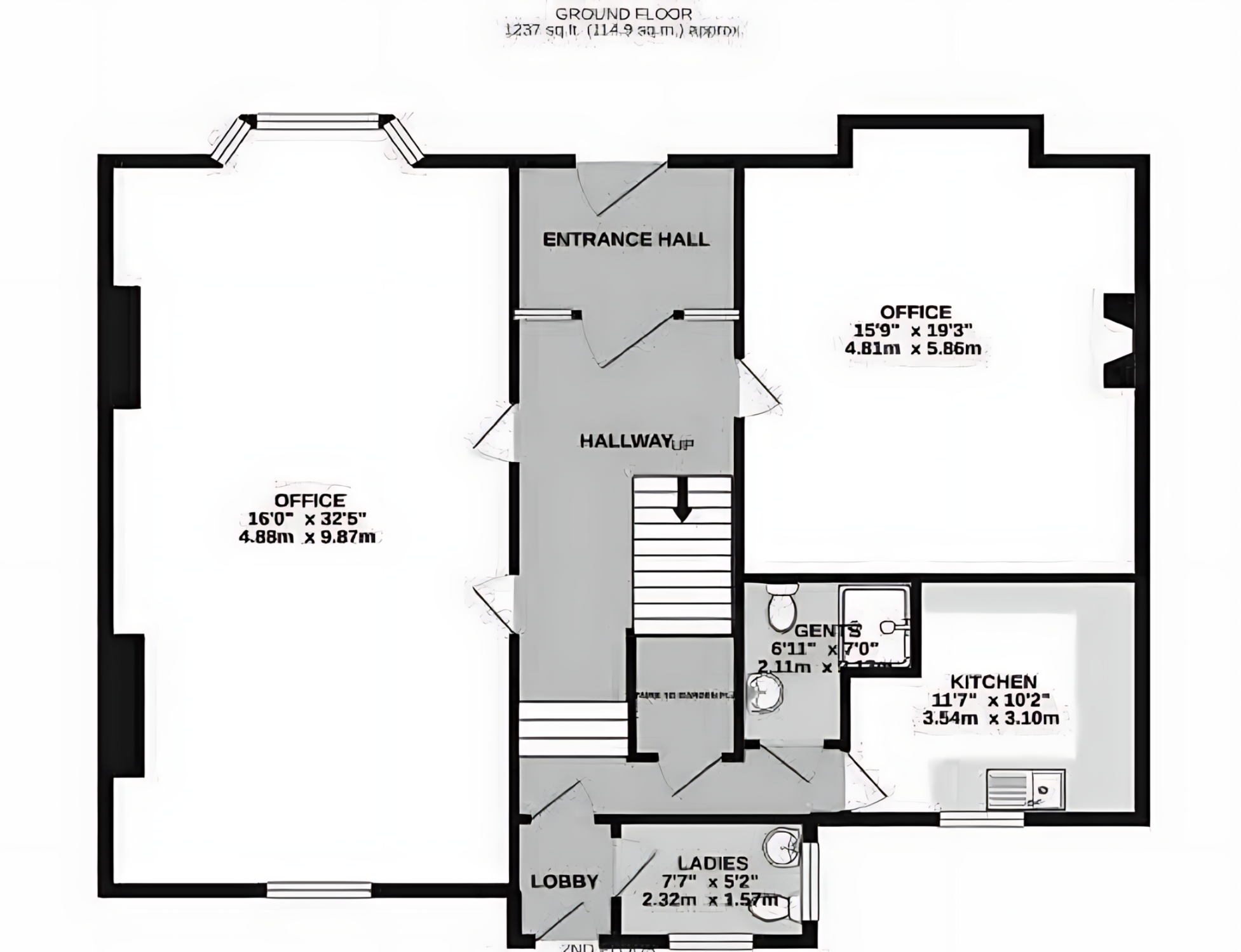 Belgrave House — Ground Floor plan