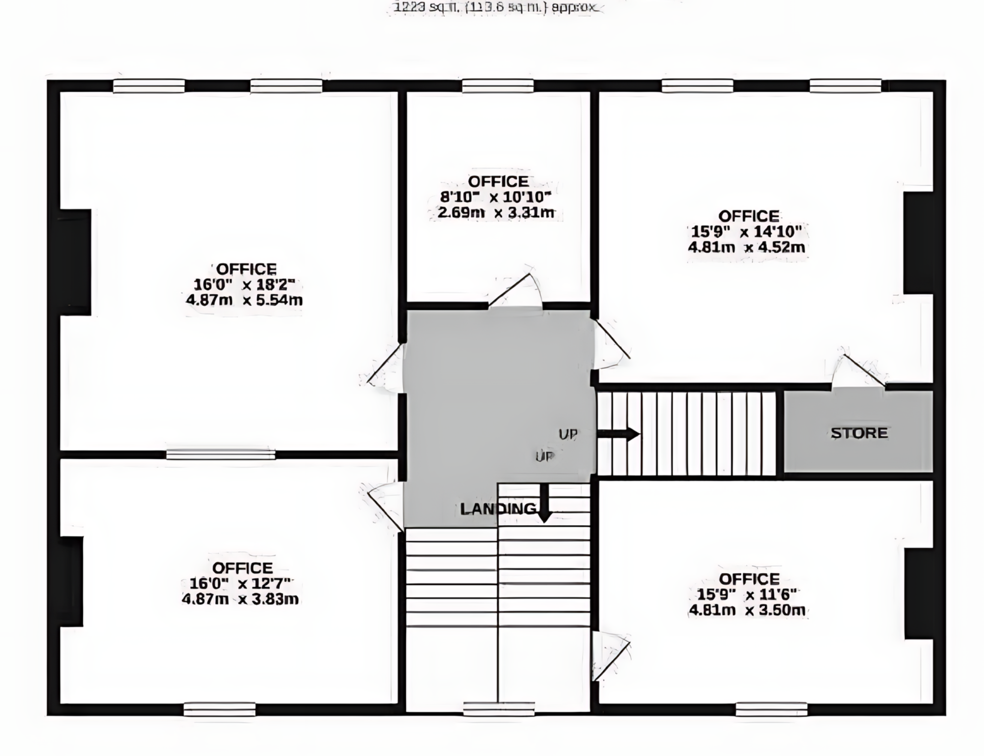 Belgrave House — Second Floor plan